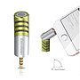Mini Microphone D'enregistrement R1 à Condensateur pour Smartphone Avec Port pour Écouteurs