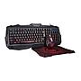 Pack Marvo KM400+G1 Clavier Rétro éclairé, Souris et tapis pour les gamers