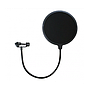 Filtre Anti-pop Protecteur Anti-bruit, Double couche pour Microphone, Avec Support Pivotant 360°