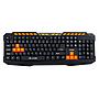Clavier Gaming MARVO Scorpion  multimédia K828, Couleur Noir et Orangé - (liq)