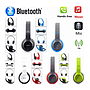 Casque Stéréo Bluetooth avec Lecteur pour carte mémoire - (liq)