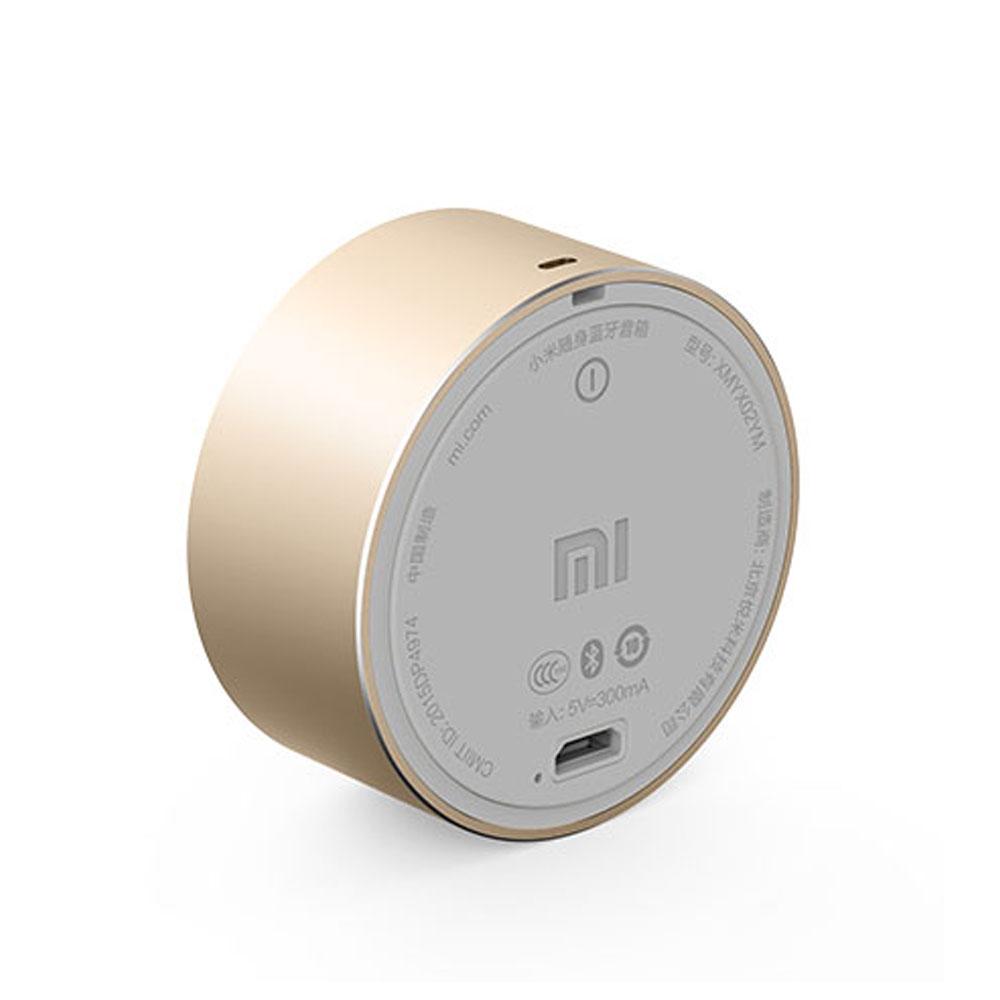 Xiaomi Mi Mini Enceinte Bluetooth sans fil en Aluminium - Doré