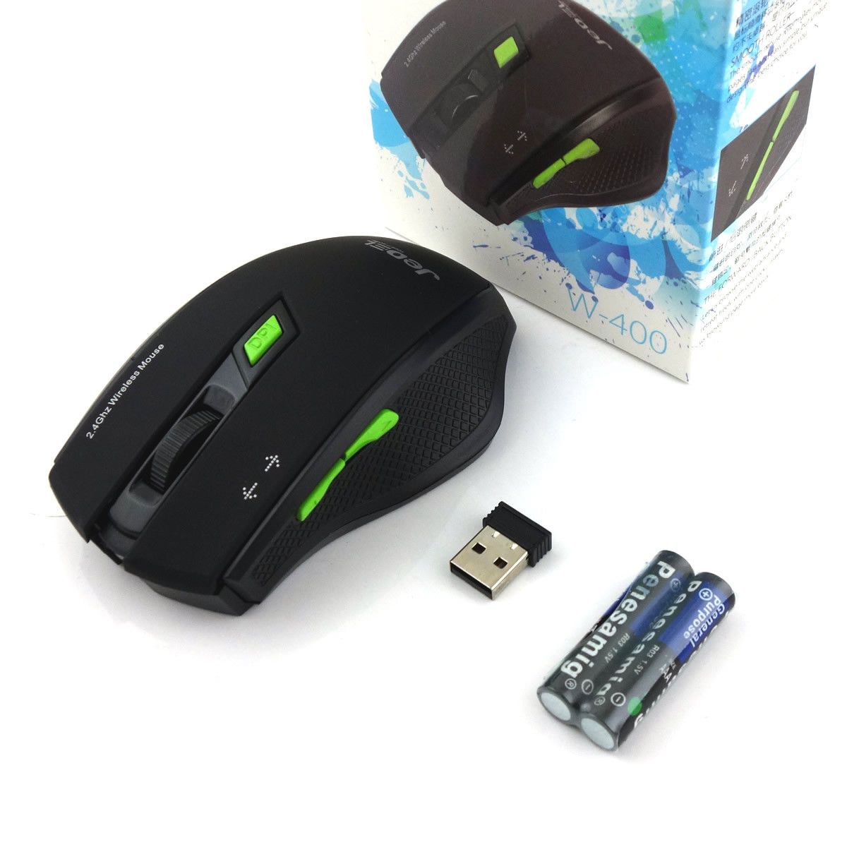 Jedel Souris Sans Fil - Mouse Optique Wireless W920 - Souris