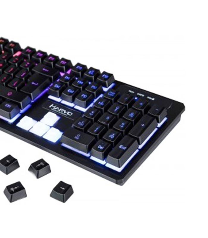 Pack Marvo KM408 Clavier Rétro éclairé et Souris pour Gamer