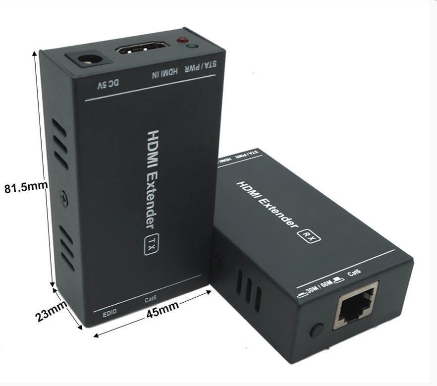 HDMI EXTENDER/ EXTENSION HDMI IR avec Haute Résolution