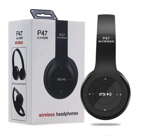 Casque Stéréo Bluetooth avec Lecteur pour carte mémoire