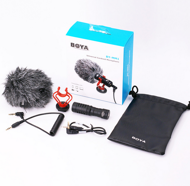 Microphone  Compact BOYA M11 sur Appareil Photo ou Smartphone