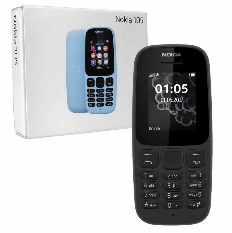 Nokia 105 2017 - 1.8&quot; - DOUBLE SIM avec Radio FM