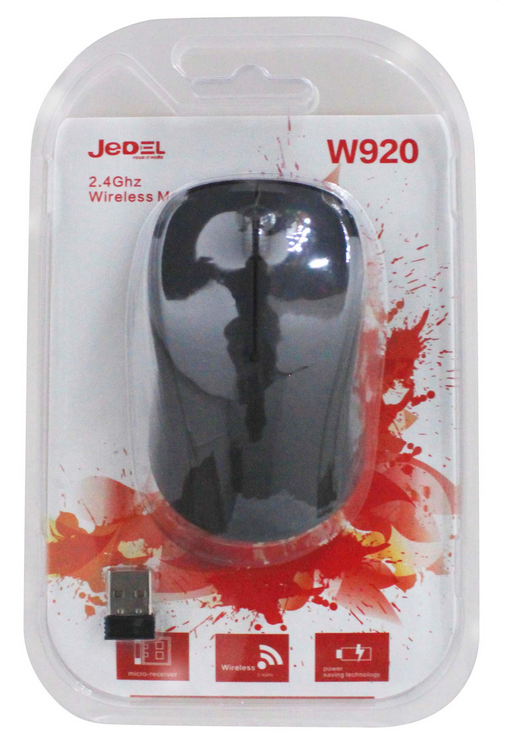 Souris sans fil Jedel W-920 avec 3 boutons