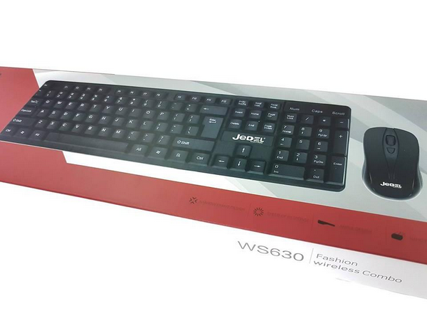 Pack Clavier Souris Sans-fil Jedel WS610 Azerty Fr/Ar