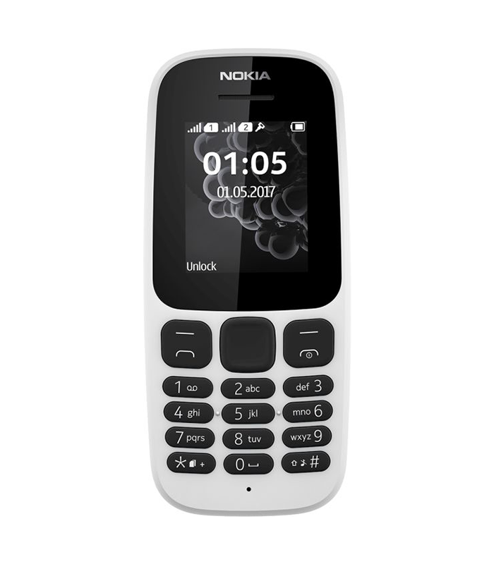 Nokia 105 2017 - 1.8&quot; - DOUBLE SIM avec Radio FM