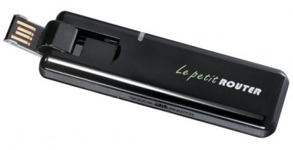 Mini‑routeur USB 3G à 7,2 Mbps