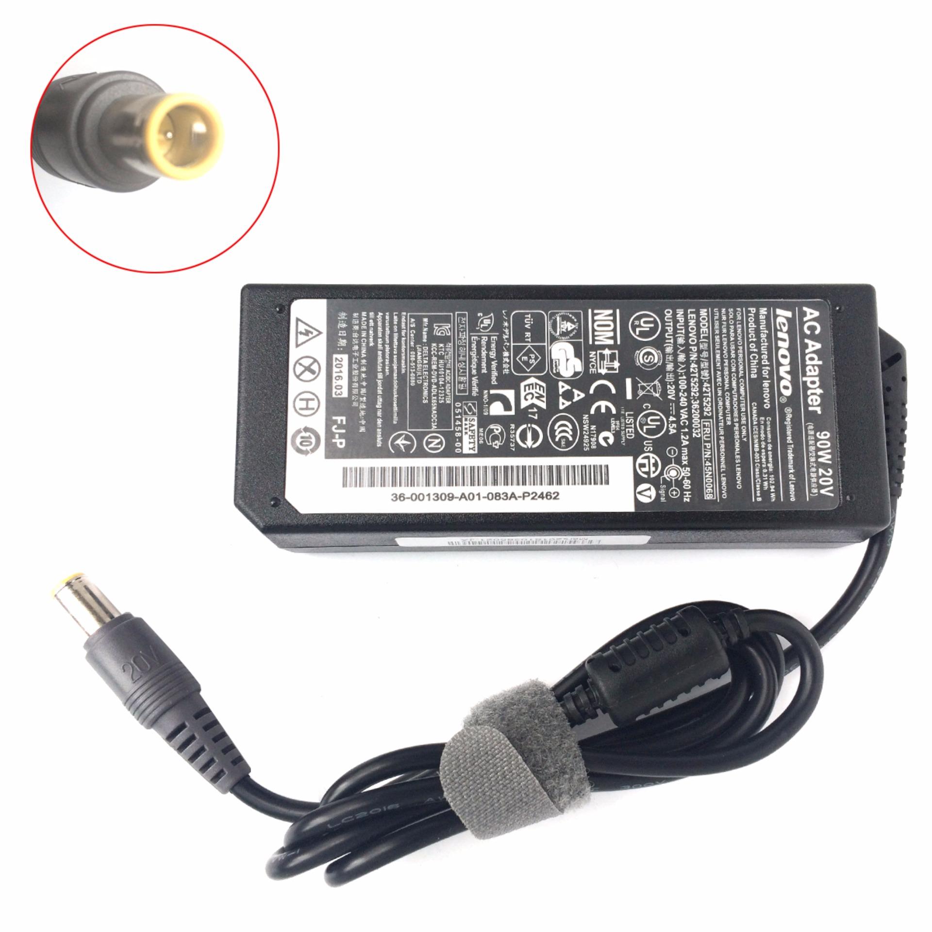 Chargeur pour PC Portable LENOVO (20Vx3,25a) (8,0 PIN)