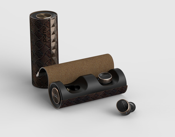 Écouteur PaMu Scroll Bluetooth 5.0 Tactile Résistant à l'eau avec boitier de chargement