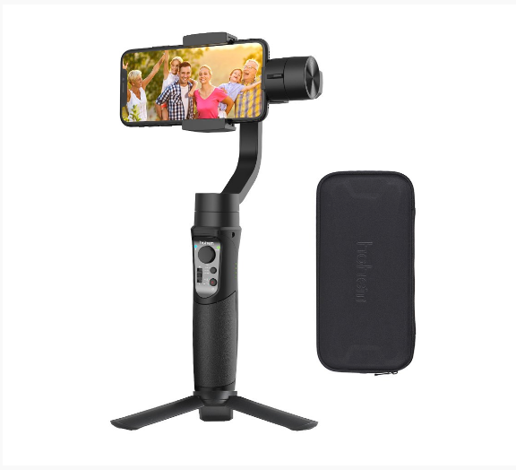 Gimbal Hohem iSteadyMobile Stabilisateur pour Smartphone avec Tracking Motion, Time Lapse, Focus, Zoom