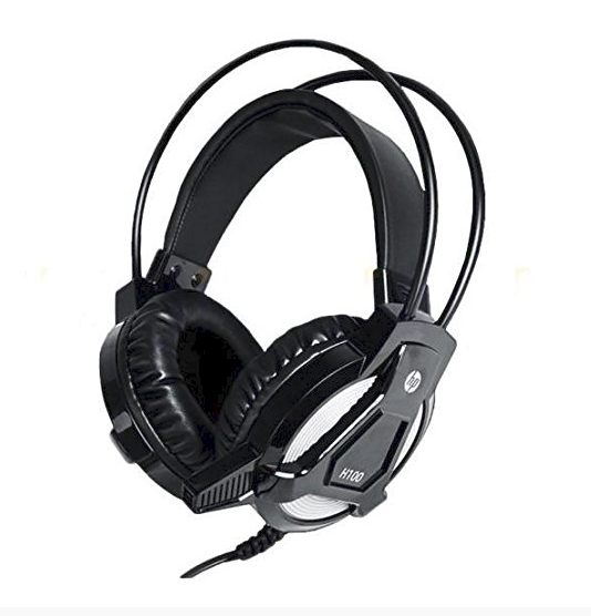 Casque HP Gamer H100 avec Microphone Noir