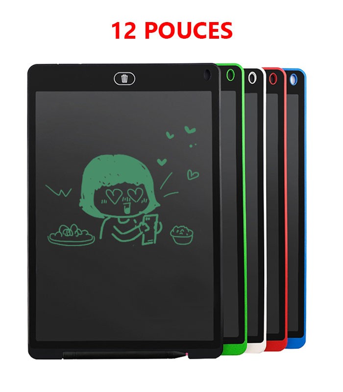 Tablette d'écriture LCD Electronic 12 Pouces