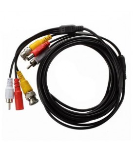 Cable Camera + Alimentation avec connecteur (10 Metres)