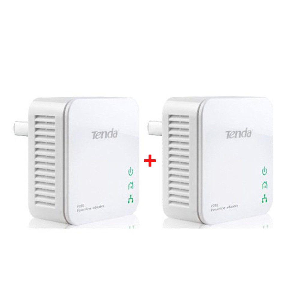 KIT Tenda P200 2 adaptateurs CPL Format NANO 200Mbps - (liq)