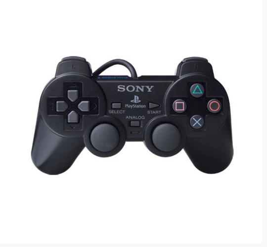 Manette Pour Playstation2 (1 SHOCK) - (liq)