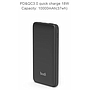 Power Bank Budi M8J086 10000mAH Noir