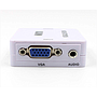 Adaptateur VGA2HDMI Convertisseur et Connecteur  pour PC Portable à la TVHD Projecteur-Blanc