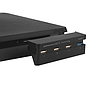 Hub USB  4 Port  (USB 3.0 x1 + USB 2.0 x3) pour PS 4 Slim