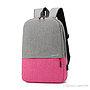 Sac à Dos Pour PC Portable Avec Port de Chargement USB intégré en Couleur Gris et Noir