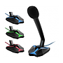 Microphone Gamer G33 USB avec Des Indicateurs LED et  Un Bouton Mute, Compatible avec Windows/macOS