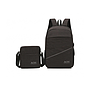 Ensemble 2 Sacs , avec Port USB, un Sac à Dos et un petit Sac de Voyage