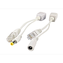 Câble Adaptateur et Séparateur POE pour Caméra, avec RJ45 Injecteur + Séparateur Kit