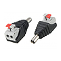 Connecteur DC  ronde mâle - (liq)