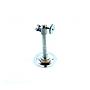 Support universel Pour CCTV Camera - moyen chromé - (liq)