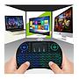 Mini clavier touchpad sans fil pour TV (clavier AZERTY rétro-éclairé)